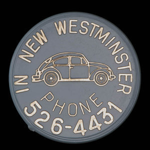 Canada, New Westminster Volkswagon Ltd., aucune dénomination : 1972