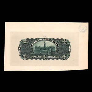 Canada, Dominion du Canada, 1 dollar : 31 mars 1898