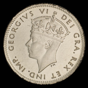 Canada, Georges VI, 10 cents : 1944