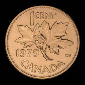 Canada, Élisabeth II, 1 cent : 1979