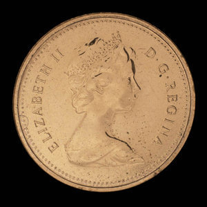 Canada, Élisabeth II, 1 cent : 1979