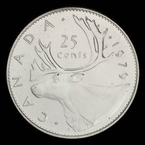 Canada, Élisabeth II, 25 cents : 1979
