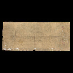 Canada, Kingston Bank, 5 dollars : 12 octobre 1840