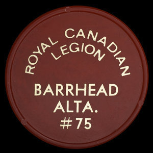 Canada, Légion Royale Canadienne (L.R.C.) No. 75, aucune dénomination :
