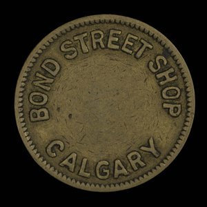 Canada, Bond Street Shop, aucune dénomination : 1922
