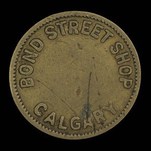Canada, Bond Street Shop, aucune dénomination : 1922