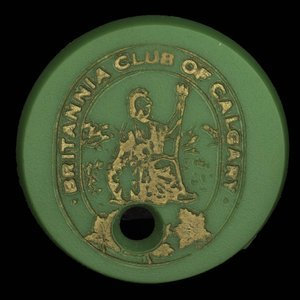 Canada, Britannia Club of Calgary, aucune dénomination :