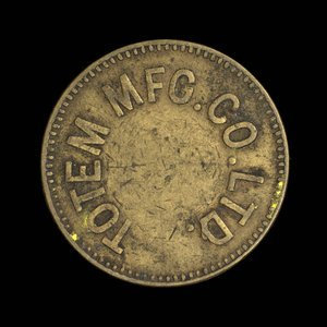 Canada, Totem Mfg. Co. Ltd., aucune dénomination : 1928