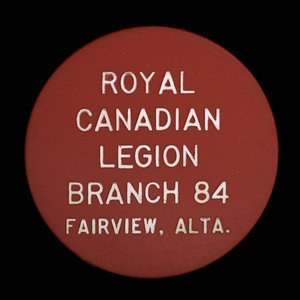Canada, Légion Royale Canadienne (L.R.C.) No. 84, aucune dénomination :