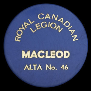 Canada, Légion Royale Canadienne (L.R.C.) No. 46, aucune dénomination :