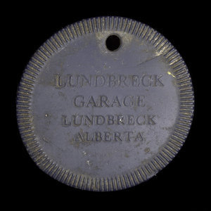Canada, Lundbreck Garage, aucune dénomination :