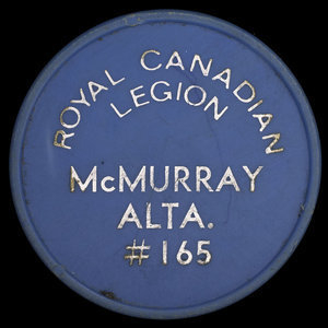 Canada, Légion Royale Canadienne (L.R.C.) No. 165, aucune dénomination :