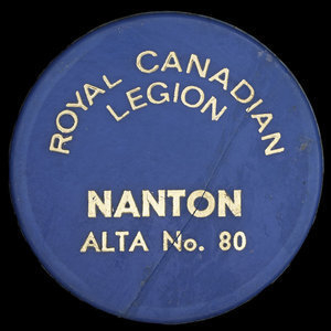 Canada, Légion Royale Canadienne (L.R.C.) No. 80, aucune dénomination :