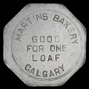 Canada, Martins Bakery, 1 pain : 1950