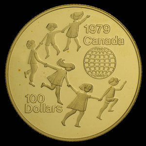 Canada, Élisabeth II, 100 dollars : 1979