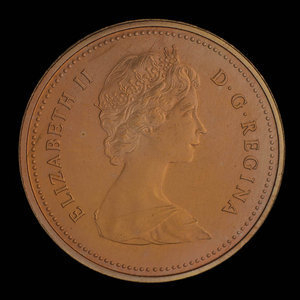 Canada, Élisabeth II, 1 cent : 24 avril 1980