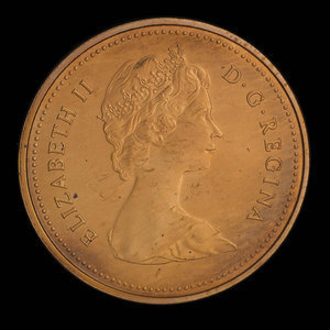Canada, Élisabeth II, 1 cent : 24 avril 1980