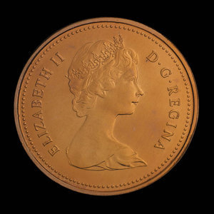 Canada, Élisabeth II, 1 cent : 3 septembre 1980