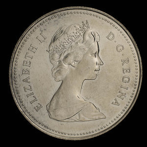 Canada, Élisabeth II, 50 cents : 1981