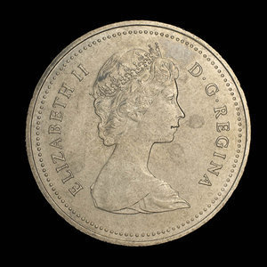 Canada, Élisabeth II, 1 dollar : 1981