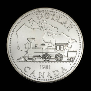 Canada, Élisabeth II, 1 dollar : 1981