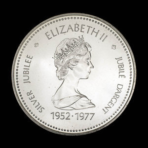 Canada, Élisabeth II, 1 dollar : 1977