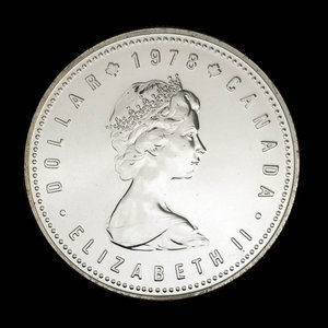 Canada, Élisabeth II, 1 dollar : 1978
