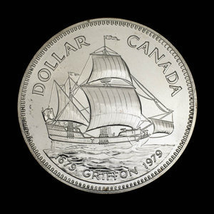 Canada, Élisabeth II, 1 dollar : 1979