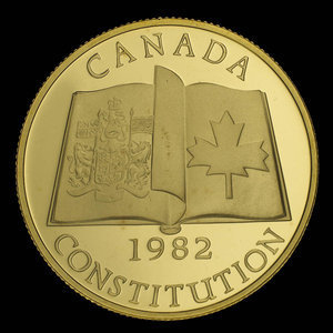 Canada, Élisabeth II, 100 dollars : 1982
