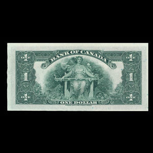 Canada, Banque du Canada, 1 dollar : 1935