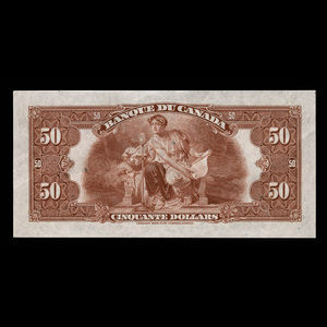 Canada, Banque du Canada, 50 dollars : 1935