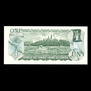 Canada, Banque du Canada, 1 dollar : 1973