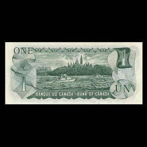 Canada, Banque du Canada, 1 dollar : 1973