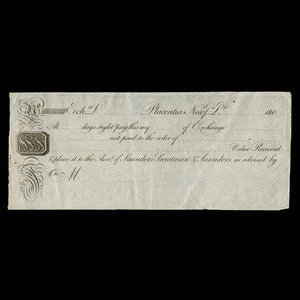 Canada, Saunders, Sweetman & Saunders, aucune dénomination : 1809