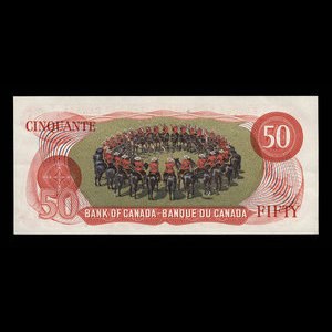 Canada, Banque du Canada, 50 dollars : 1975