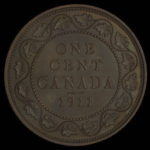 Canada, Georges V, 1 cent : 1911