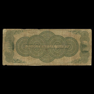 Canada, Commercial Bank of New Brunswick, 1 dollar : 1 novembre 1860