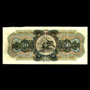 Canada, Dominion Bank, 50 dollars : 2 juillet 1901