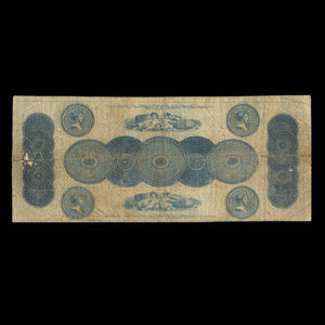 Canada, Bank of New Brunswick, 1 livre(anglaise) : 1 juillet 1852