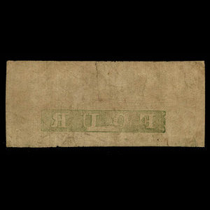 Canada, Commercial Bank of the Midland District, 4 dollars : 2 mai 1854