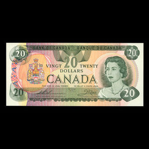 Canada, Banque du Canada, 20 dollars : 1979