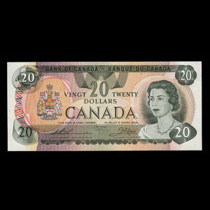 Canada, Banque du Canada, 20 dollars : 1979