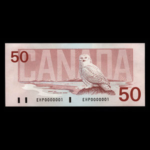 Canada, Banque du Canada, 50 dollars : 1988