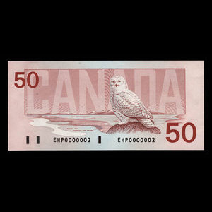 Canada, Banque du Canada, 50 dollars : 1988