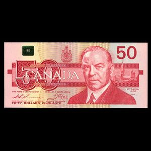 Canada, Banque du Canada, 50 dollars : 1988