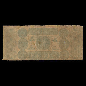 Canada, Banque de Ottawa, 1 dollar : 18 mai 1837