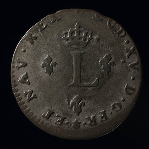 France, Louis XV, 2 sous : 1739