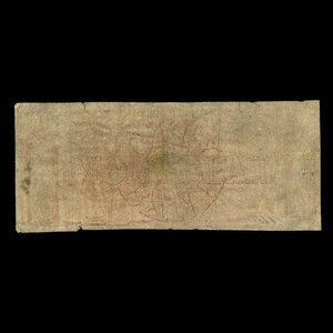 Canada, Banque de la Cité, 1 dollar : 2 janvier 1850