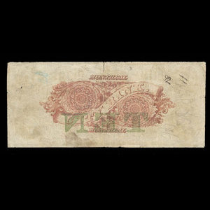 Canada, Banque de la Cité, 10 dollars : 1 janvier 1857