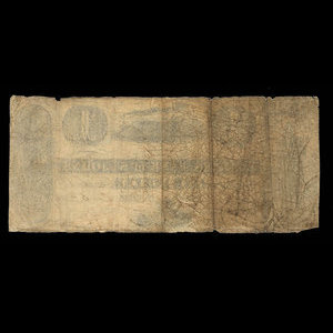 Canada, Farmers Bank of St. Johns, 1 dollar : 5 décembre 1837